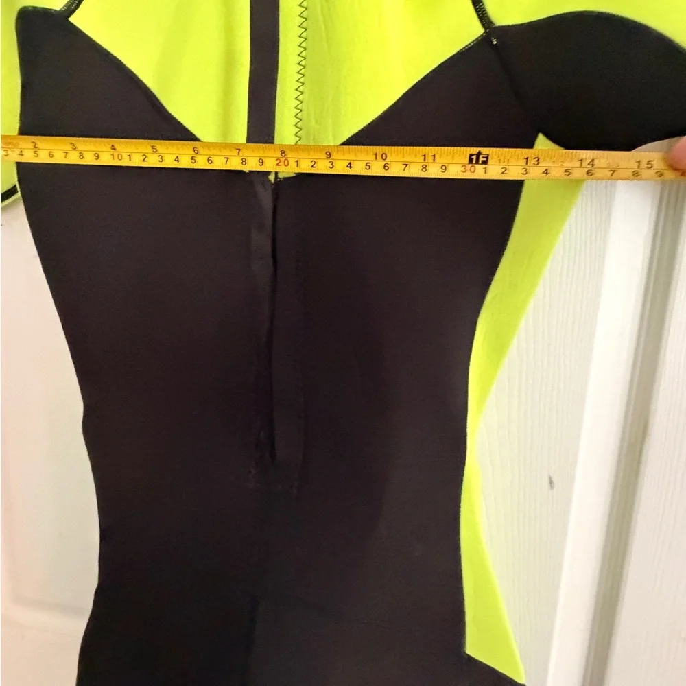 Kids' Neon Green & Black Shorty Wetsuit